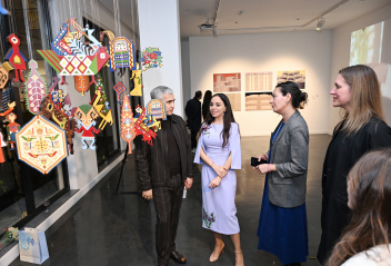 Leyla Aliyeva participates in group exhibition titled “A House Opening onto the Landscape”