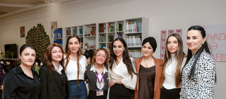 Лейла Алиева, Арзу Алиева и Алена Алиева побывали в Центре «Поддержка жизни»