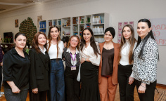 Лейла Алиева, Арзу Алиева и Алена Алиева побывали в Центре «Поддержка жизни»