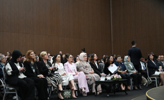 Azərbaycanın birinci xanımı Mehriban Əliyeva Antalyada “Fələstində sülh naminə birləşərək: Təhsil sisteminin məhv edilməsi ilə mübarizə və gələcəyin qorunması” adlı paneldə iştirak edib