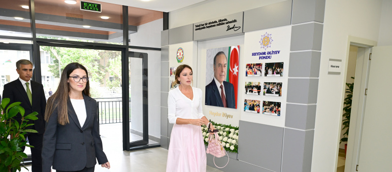Bakının Nəsimi rayonunda yeni körpələr evi-uşaq bağçası istifadəyə verilib