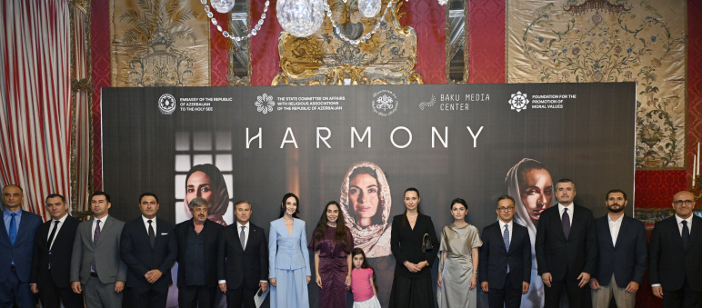 Romada “Harmoniya” sənədli filminin təqdimatı olub