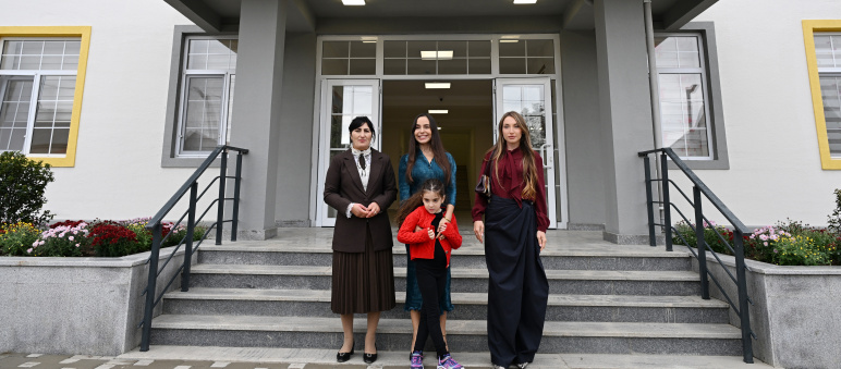 Şamaxının Göylər kəndində körpələr evi-uşaq bağçası istifadəyə verilib