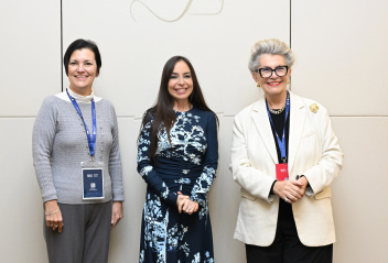 Leyla Əliyeva UNESCO-nun Baş direktorunun müavini ilə görüşüb