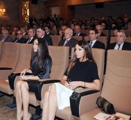 Leyla Aliyeva attends the premiere of documentary film “Endless Corridor” - about Khojaly Massacre