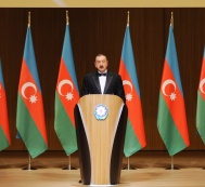 A ceremony devoted to the 90th jubilee of national leader Heydar Aliyev took place