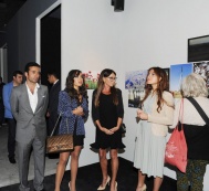 Leyla Aliyeva attended the inauguration of an exhibition of modern art of Azerbaijan and neighbouring countries in Venice