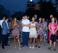 Leyla Aliyeva attended the concert by Azerbaijani masters of art in the city of Cannes