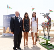 Leyla Aliyeva attended the official inauguration of the Days of Azerbaijani Culture in the French city of Cannes