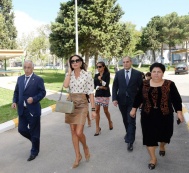 Leyla Aliyeva attends the inaugurations of Nursery-kindergartens No.172 and 190 in Nizami district after reconstruction