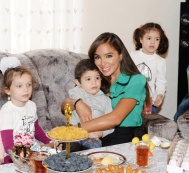  Leyla Aliyeva visits a number of children homes in Baku