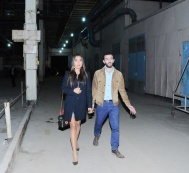 Leyla Aliyeva attended an exhibition of "YARAT!" Contemporary Art Space