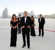 Состоялась торжественная церемония по случаю открытия Центра Гейдара Алиева, 89-й годовщины со дня рождения национального лидера и 8-й годовщины начала деятельности фонда Гейдара Алиева