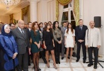  Лейла Алиева приняла участие в выставке «Азербайджан – пространство толерантности» в Париже