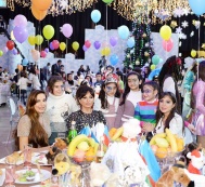 Heydər Əliyev Fondu “Buta” sarayında uşaqlar üçün bayram şənliyi təşkil edib