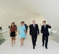 A meeting with Prince of  Monaco Albert II took place at the Heydar Aliyev Center