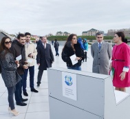 В парке Центра Гейдара Алиева состоялась церемония открытия Международного конкурса искусств «Семени»