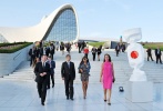  A private exhibition of French artist and sculptor Laurence Jenkell opens at the Heydar Aliyev Center