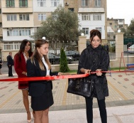 Bakının Yasamal rayonunda yeni inşa edilmiş körpələr evi-uşaq bağçasının açılışı olub