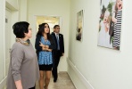  Leyla Aliyeva pays a visit to a number of children homes and boarding schools in Saint-Petersburg