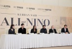  A press conference  is held at the Heydar Aliyev Center with the creative team of the movie “Ali and Nino”