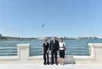  Inauguration of the Bayil Boulevard takes place in Baku