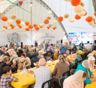  Iftar table is laid in Moscow on behalf of Vice-president of the Heydar Aliyev Foundation Leyla Aliyeva 