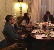 Лейла Алиева встретилась с руководителем Федерального агентства по делам молодежи Российской Федерации Сергеем Поспеловым