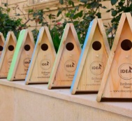 IDEA installed birds’ houses in numerous places in Baku