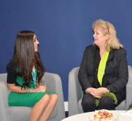  Лейла Алиева встретилась с исполнительным директором Регионального центра по охране окружающей среды для Центральной и Восточной Европы Мартой Жигети Бониферт