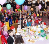 Heydər Əliyev Fondu “Buta” sarayında uşaqlar üçün ənənəvi bayram şənliyi təşkil edib