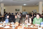  Leyla Aliyeva meets inhabitants of a boarding house for disabled veterans and workers 