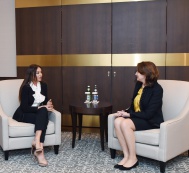 Mehriban Aliyeva meets Albania’s First Lady Odeta Nishani