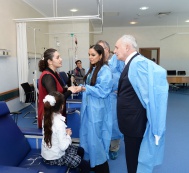 Leyla Aliyeva pays a visit to the Thalassemia Centre 