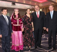 Лейла Алиева приняла участие в официальном приеме, организованном в Лондоне по случаю 28 мая - Дня Республики