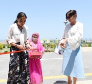 Opening of Dalgha summer camp constructed in Zira for Children’s Home No.2 in Surakhany following the Heydar Aliyev Foundation’s initiative takes place 