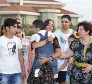 Leyla Aliyeva meets children being brought up at children’s homes  