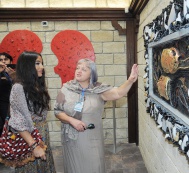 Лейла Алиева ознакомилась с V Международной выставкой «От отходов к искусству»