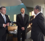 Президент Ильхам Алиев и члены его семьи приняли участие в панельном обсуждении в рамках Мюнхенской конференции по безопасности