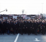 В Баку прошло всенародное шествие в связи с 25-й годовщиной Ходжалинского геноцида