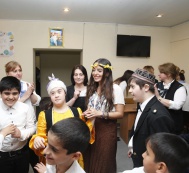 Leyla Aliyeva visits a school for children with restricted health condition 
