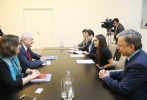 Лейла Алиева встретилась с официальными представителями FAO