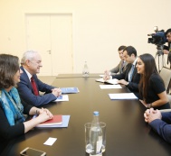Leyla Aliyeva meets FAO officials 