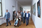 Leyla Aliyeva visits the State Art Academy 