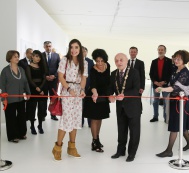 Inauguration of an individual exhibition of People’s Artist Omar Eldarov takes place in the Heydar Aliyev Centre 
