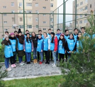 Очередной двор, благоустроенный в рамках проекта «Наш двор», при участии Лейлы Алиевой был передан в пользование жителей